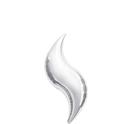 Mermaid curve foil Balloon 28"