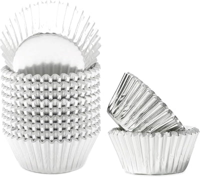 Cupcake Liners 2 1/2 - Silver 500pcs
