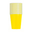 Neon Yellow Cups 9oz 8pcs