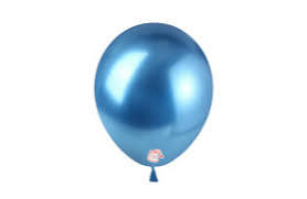 Latex Balloon 12" Platinum Blue (x12u)