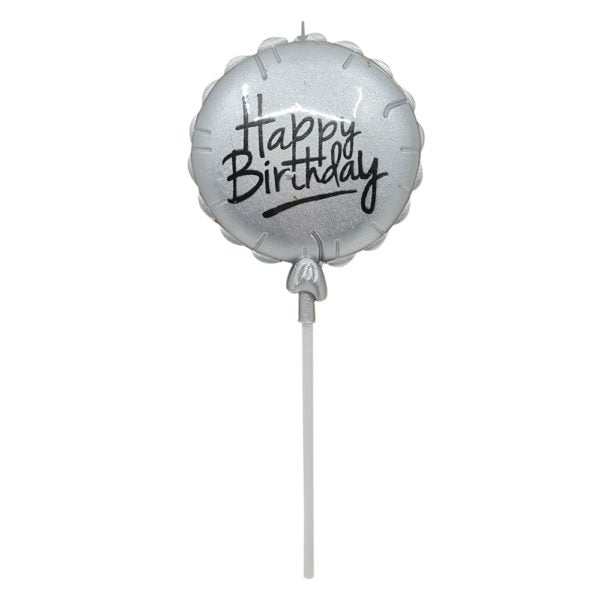Birthday Candle Circle Gold/Silver 1pcs