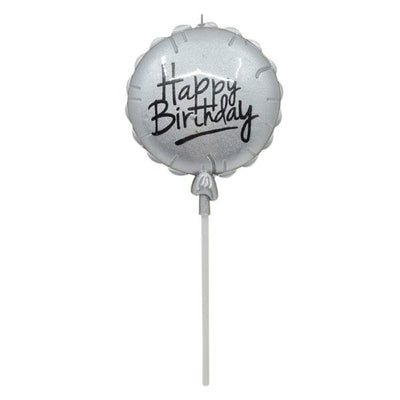 Birthday Candle Circle Gold/Silver 1pcs