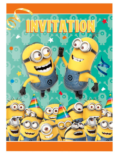 Despicable Me Invitations (x8u)