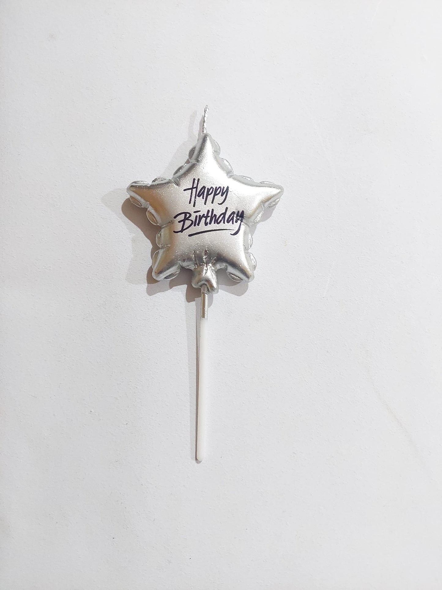 Birthday Candles Star Gold/Silver 1pcs
