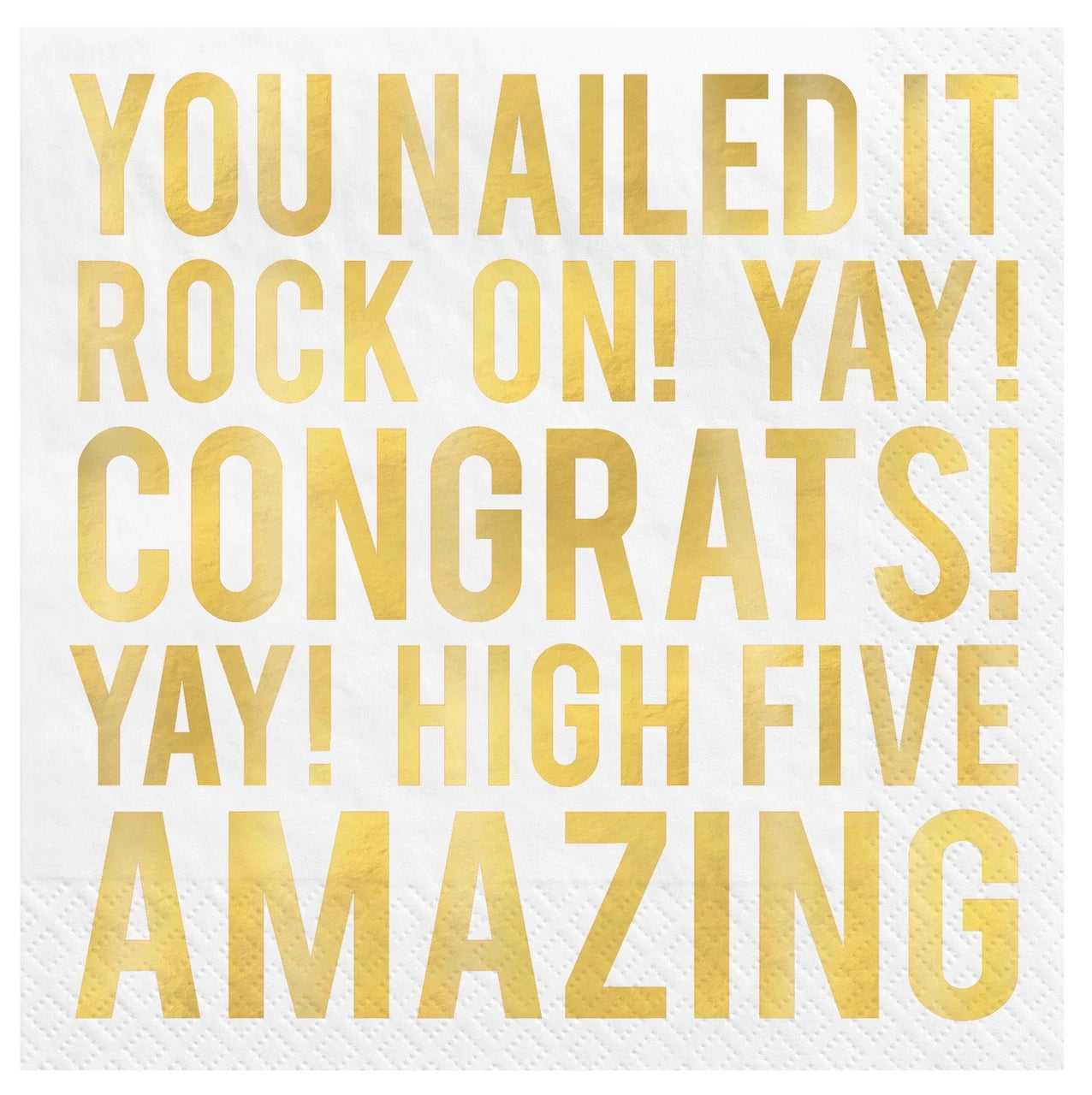 Congratulations Luncheon Napkins 16pcs