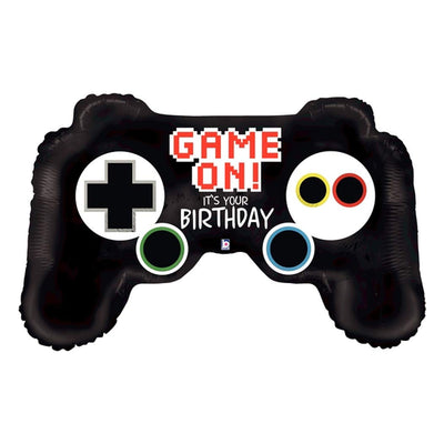 Game Controller Birthday Foil Balloon 36"