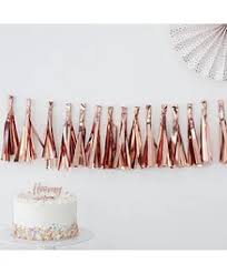 Tassel Garland Rose Gold Foil