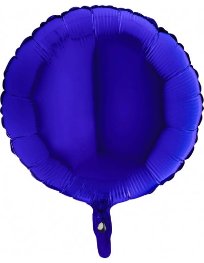 Babaloon Circle Blue Foil Balloon 16