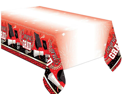 Red Graduation Party Mantel (x1u)