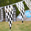 Checkered Racing Pennant Banner 12ft (x1u)