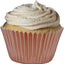 Cups Cakes  Foil Rose Gold  25 pcs