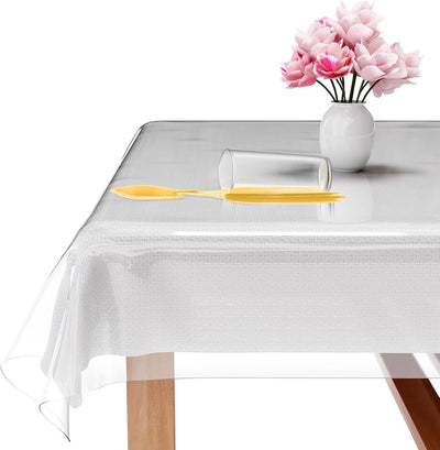 Plastic Table-cover Clear 54"x108"