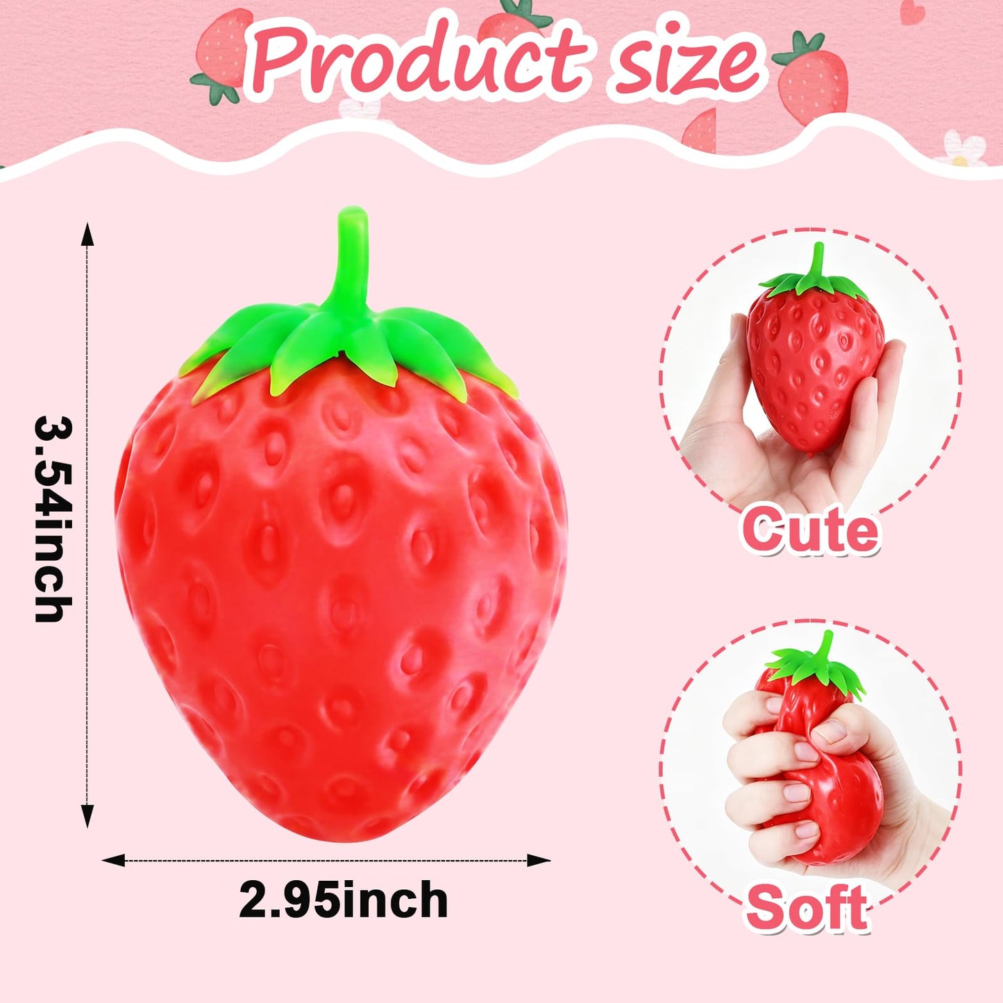 Strawberry Squishy 1pcs