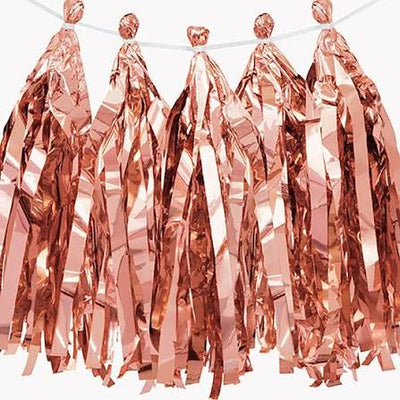 Tassel Garland Rose Gold Foil