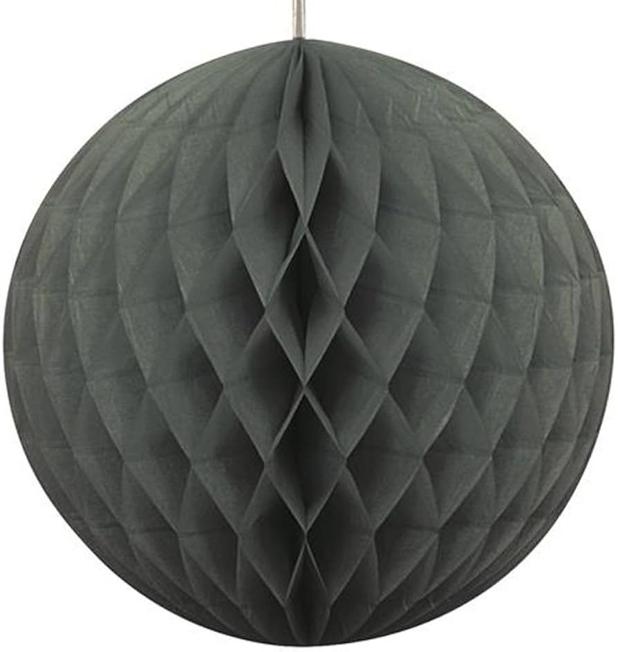 Honeycomb Balls Black 8" 1pcs