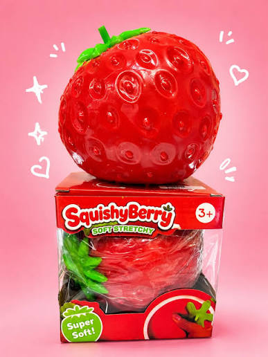 SquishyBerry Jumbo Soft Stretchy