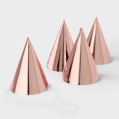 Party Hat Rose Gold