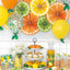 Summer Citrus Lemon Plate 9" 8pcs