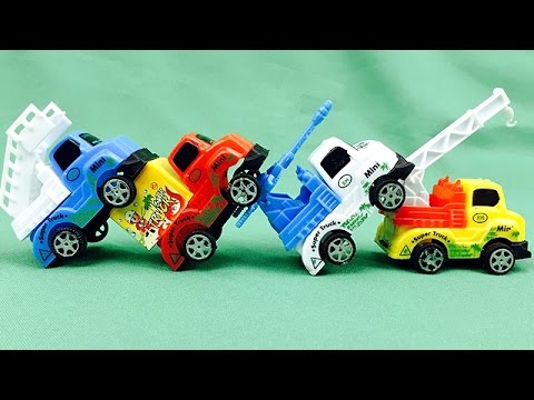 Mini Fire Trucks 2pcs
