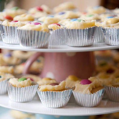 Cupcake Liners 2 1/2 - Silver 500pcs