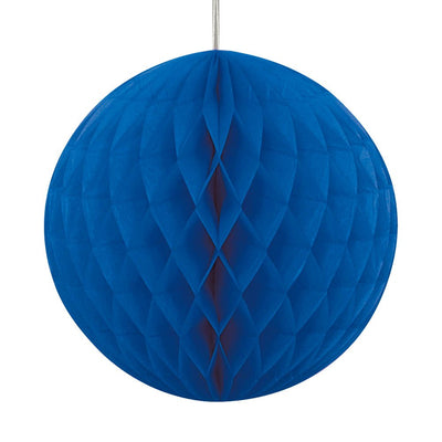 Honeycomb Ball Royal Blue (x1u) 8in