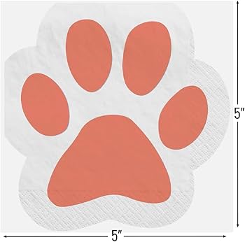Pawsome Party Beverage Napkins