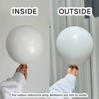 Kalisan Balloons 18" Standard White 3ct