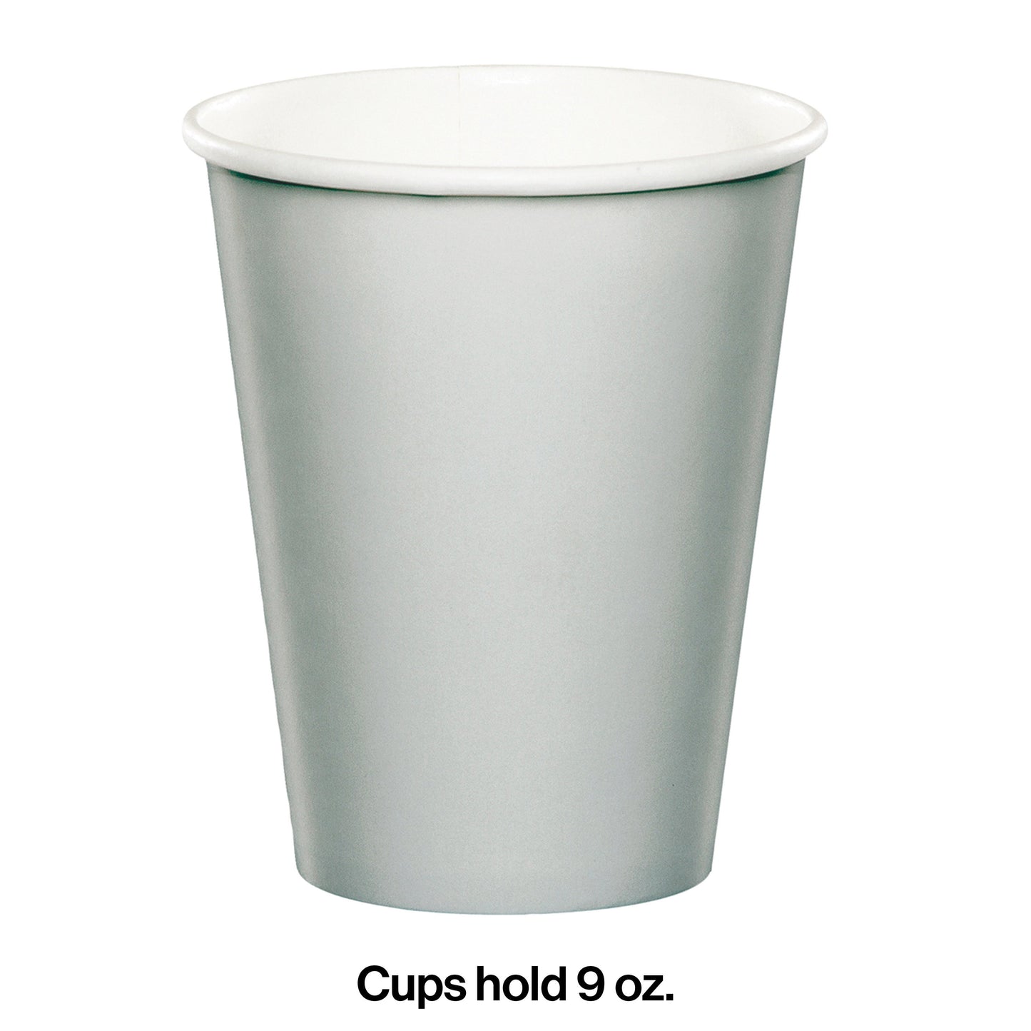Silver Cups 9oz 8pcs
