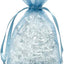 Organza Azul Baby 3"x4" 12pcs