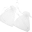 Organza Blanca 4"x5 10pcs