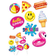 Summer Photo Props/Cutouts 8pcs