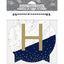 NAVY & GOLD MILESTON Banner