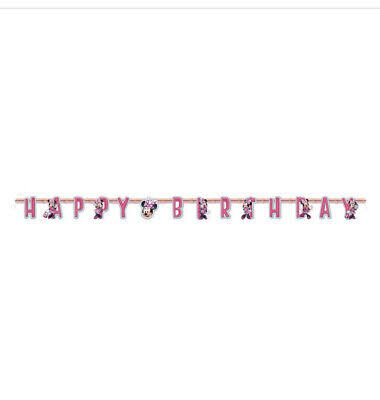 Minnie Large Jointed Banner 6FT