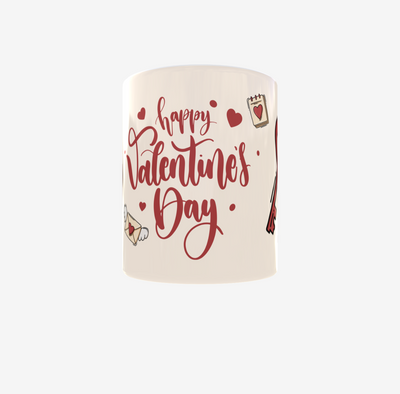 Taza Valentine Plastic 1pcs