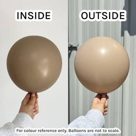 Kalisan Balloons 18" Hazelnut (x3u)