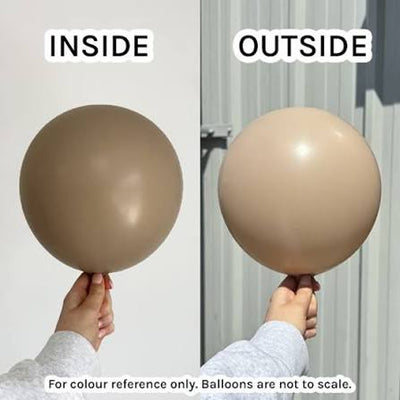 Kalisan Balloons 18" Hazelnut 3pcs