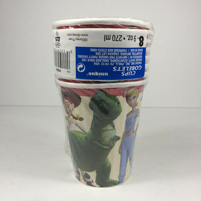 Toy Story Cups 9oz 8pcs