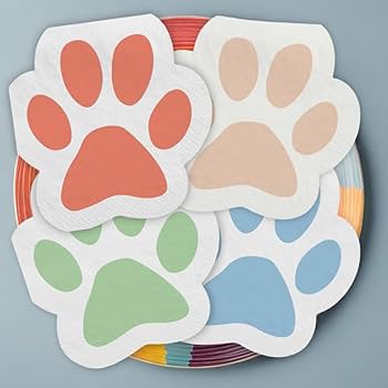 Pawsome Party Beverage Napkins