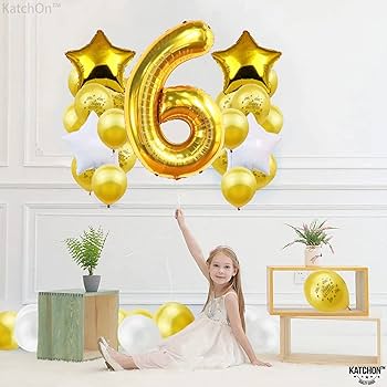 Number #7 Supershape Balloon 34" Gold