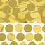 Glitter & Foil Circle Confetti Gold