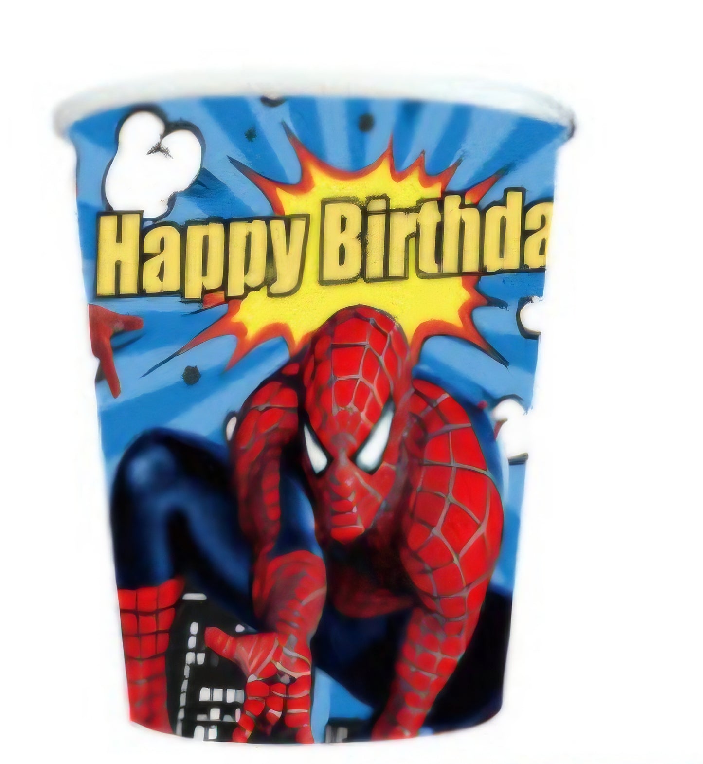 Spiderman Vasos 9oz (x10u)