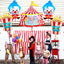 Circus Tent Happy Birthday Foil Balloon 28"