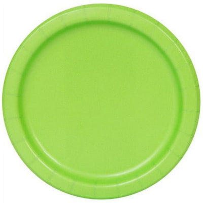 Lime Green 7” Plates