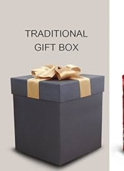 Shiny Checkered Christmas Gift Box 12"