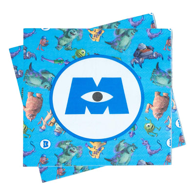 Monsters Inc. Beverage Napkins (x16u)