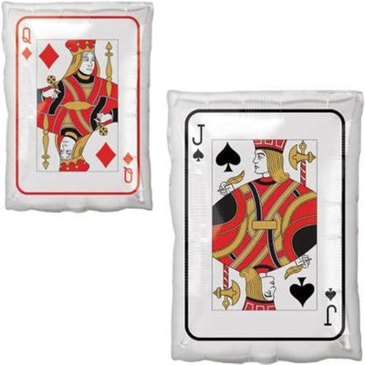 Roll the Dice Jack &Queen Standard Balloon