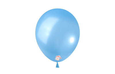 Latex Balloon 12" Pearl Baby Blue (x12u)