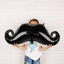 Mustache Black Supershape Balloon