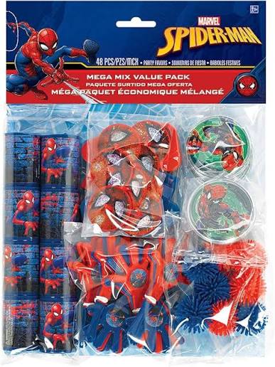 Spiderman Webbed Wonder Mega Mix Value Pack 48pcs