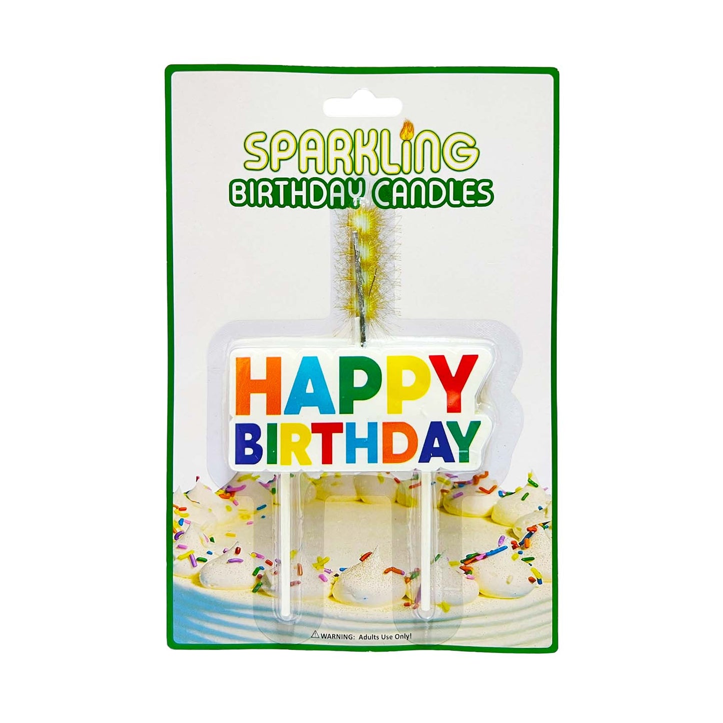 Sparkler Birthday Candle